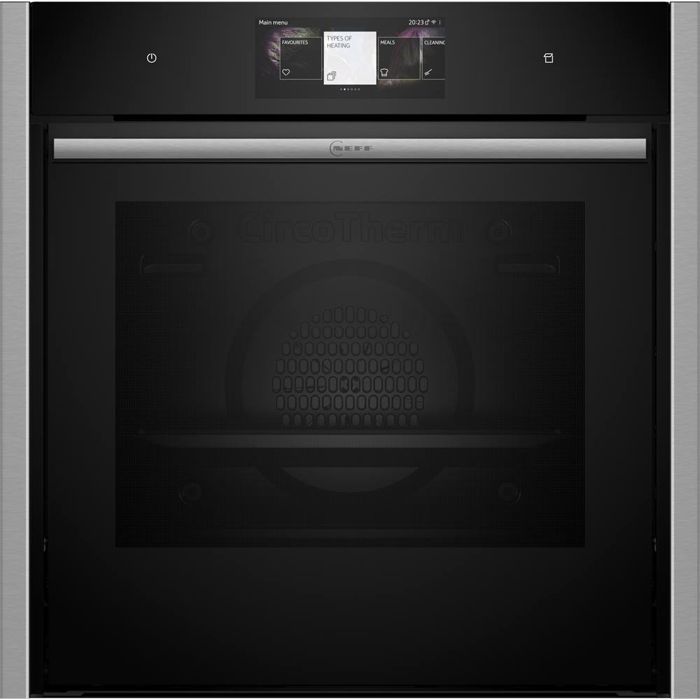B64FT33N0 N 90, Dampfbackofen, 60 x 60 cm, Edelstahl,